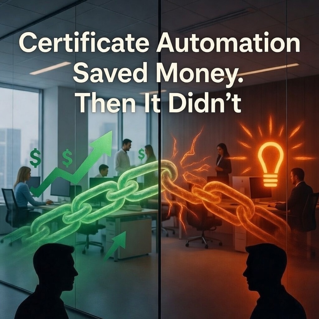 Certificate Platform Strategy