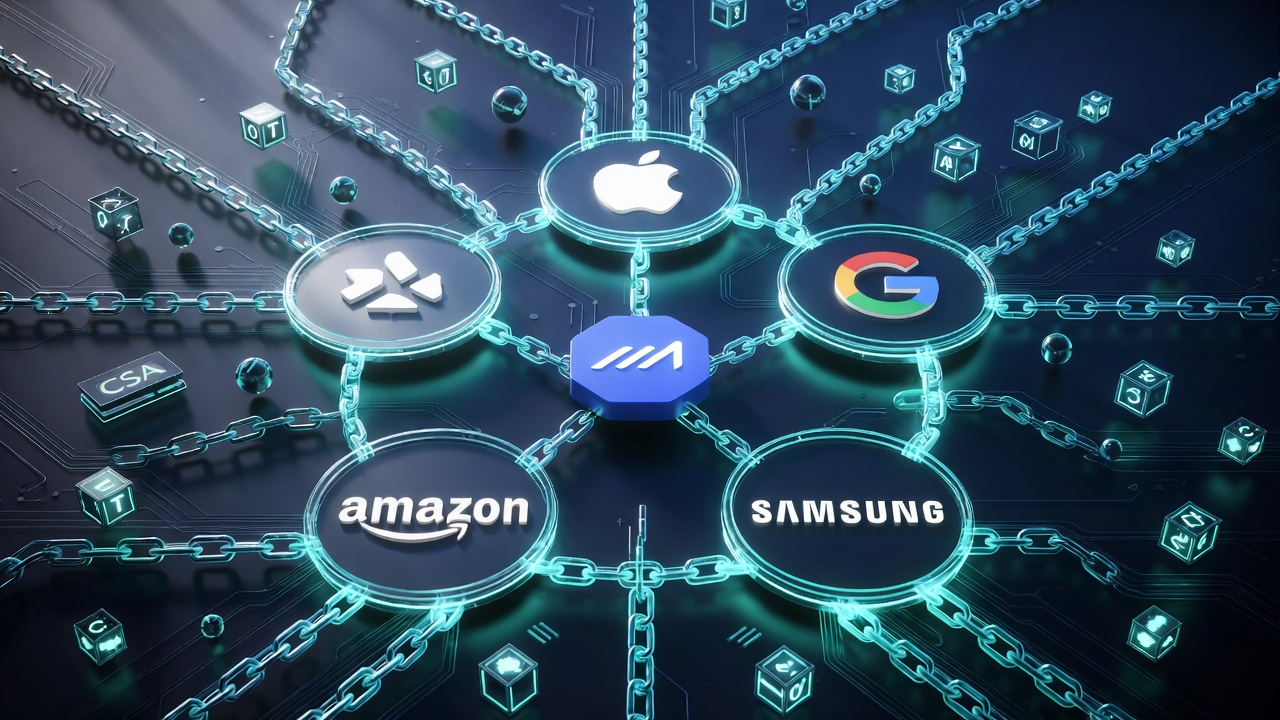 Matter smart home standard: interoperability across Apple, Google, Amazon, Samsung ecosystems backed by mandatory Matter PKI