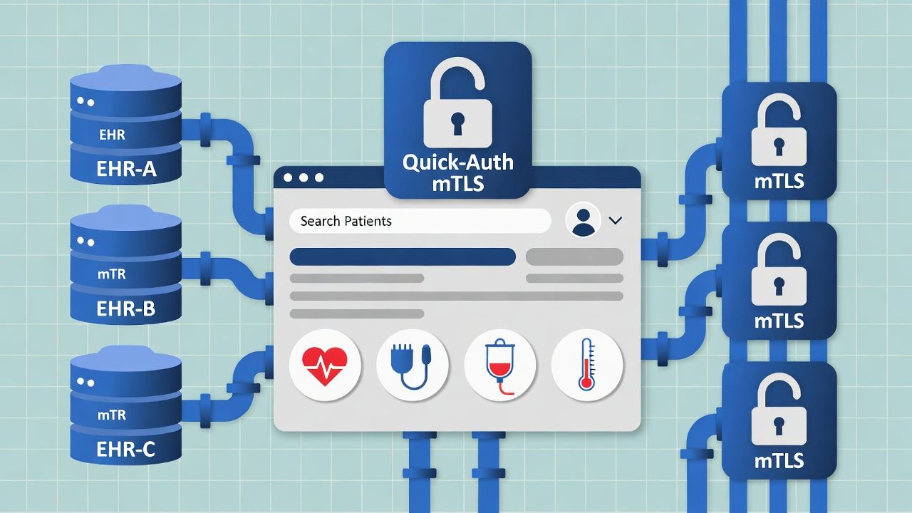 HIPAA-aligned mutual authentication: ePHI flows and audit trails that still hold when clinical workflows break glass.