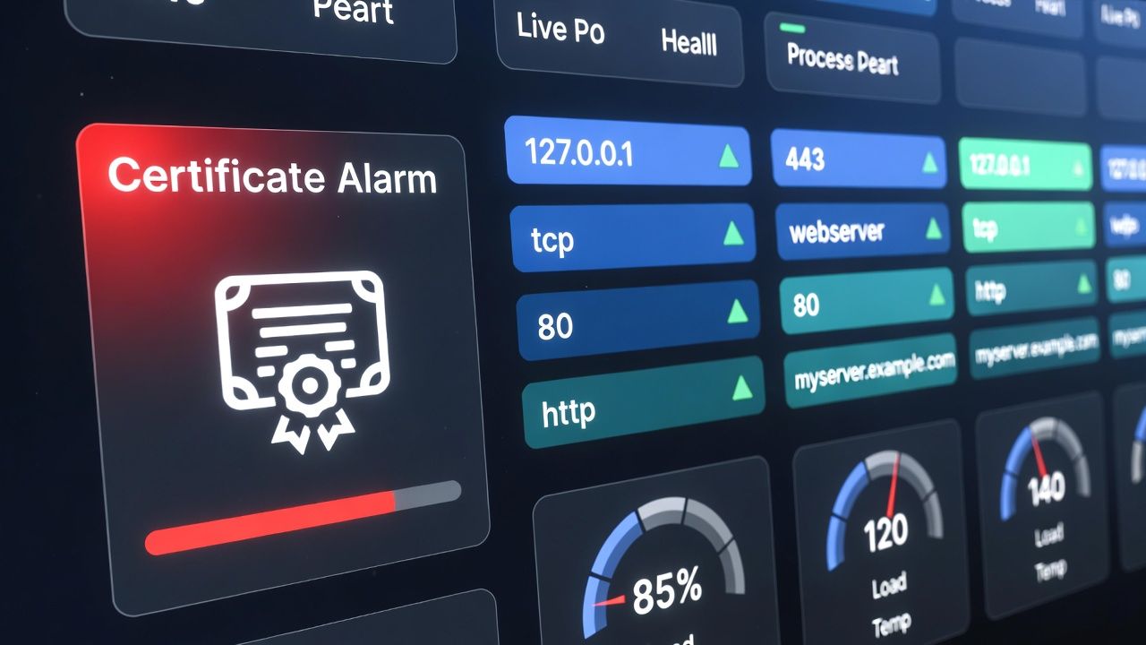 Expiry as a production KPI—routing alerts to SCADA/HMI alongside the metrics operators already watch.