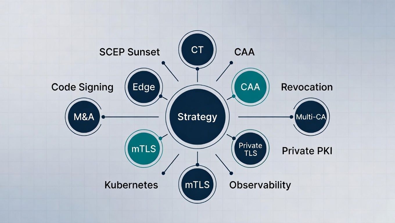 Public CT logs record issuance for your names—an audit trail that exists whether or not your team consumes it.